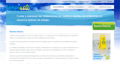 Desktop Screenshot of limpiarte.com.ar