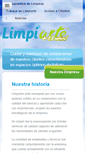 Mobile Screenshot of limpiarte.com.ar